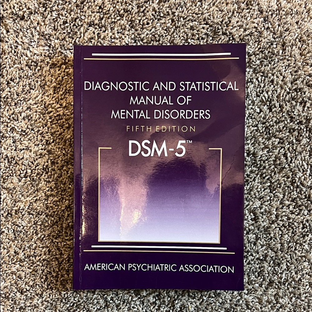 DSM-5 Manual by American Psychiatric Association